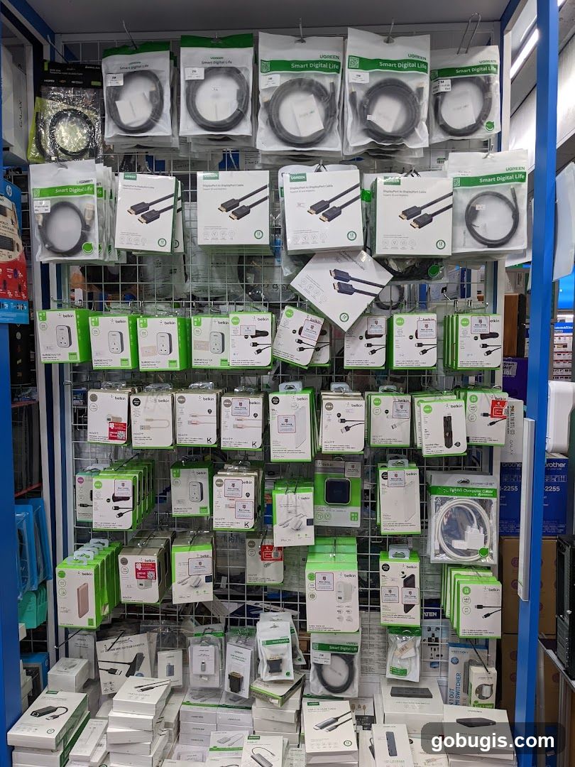 Electronics Accessories Display