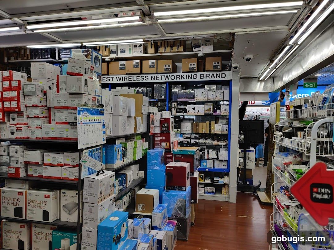 Electronics Store Interior
