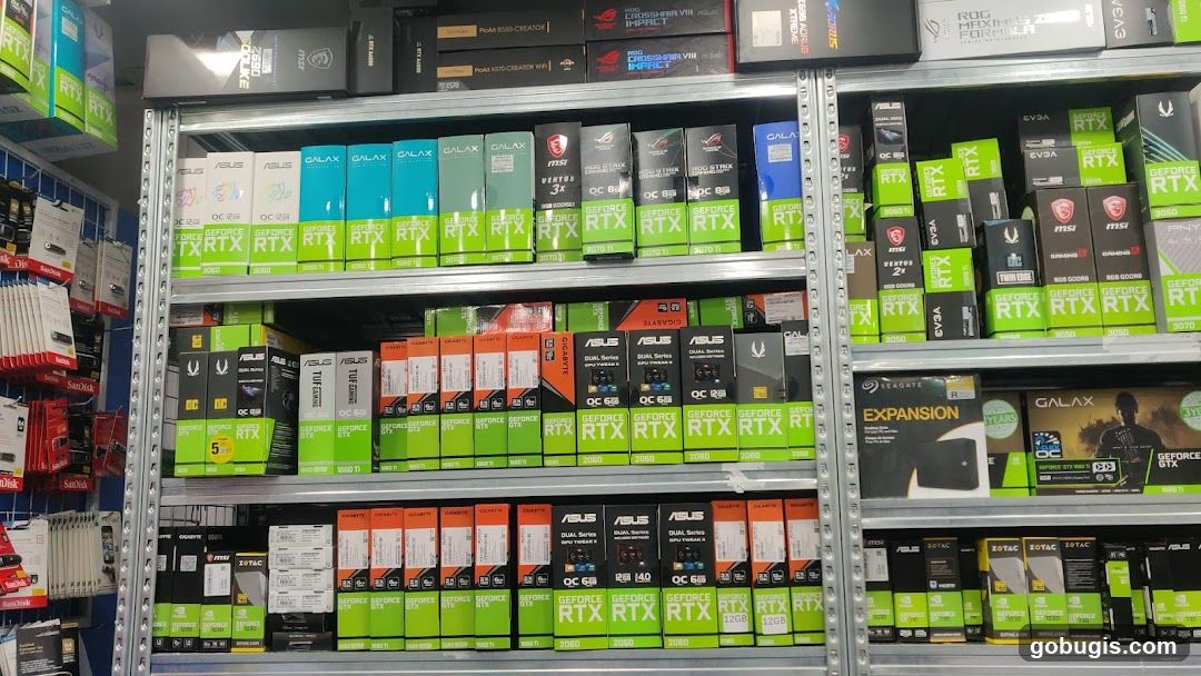 Computer Components Display