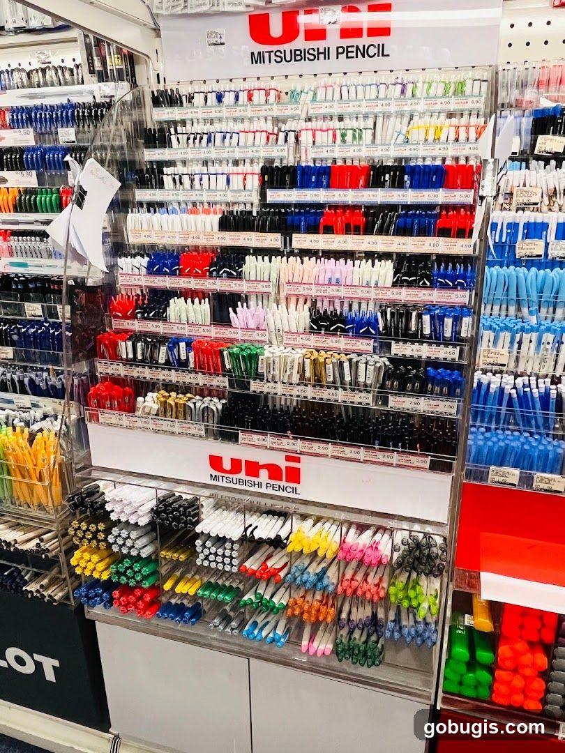 Uni Mitsubishi Pencil Display