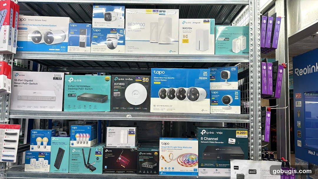 Electronics Store Shelving