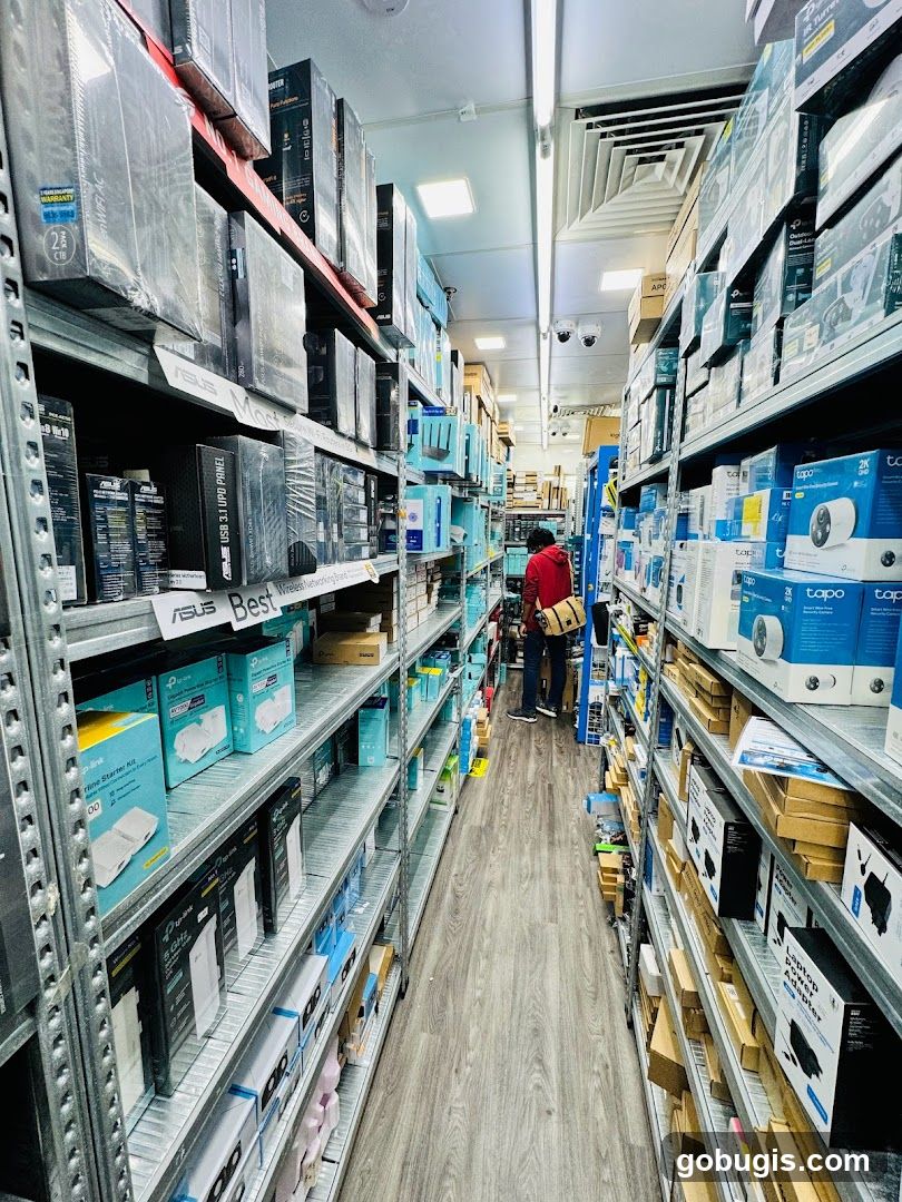 Computer Store Aisle