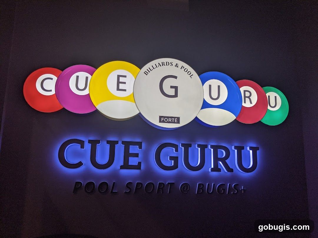 Cue Guru Signage