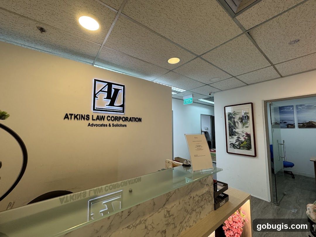 Law Corporation Reception Area