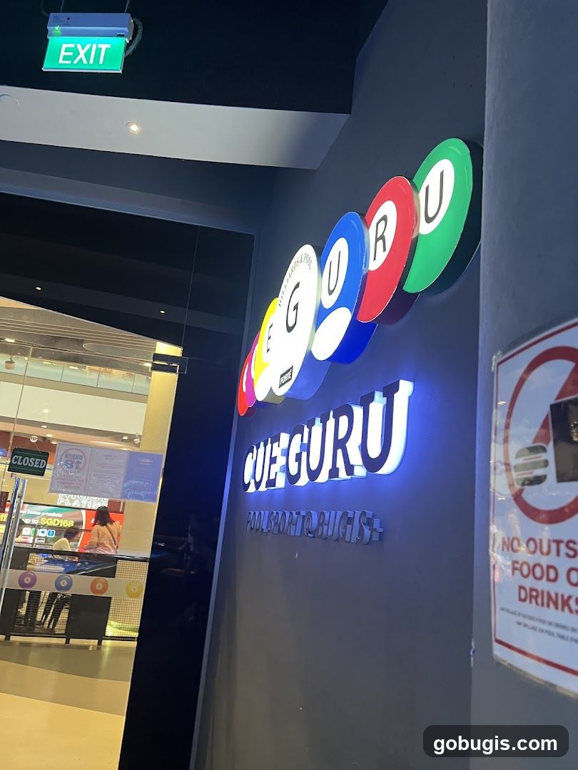 Cue Guru Signage