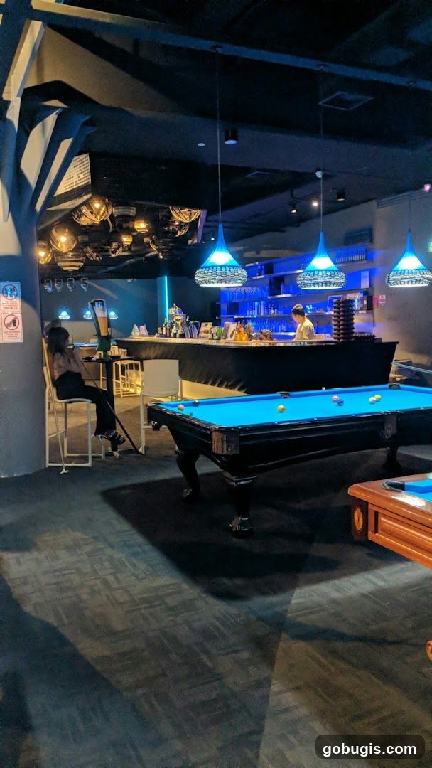 Bar with Pool Tables