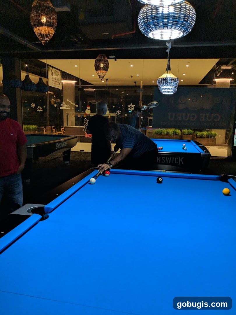 People playing pool