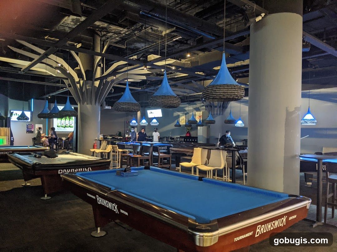 Billiard Hall Interior