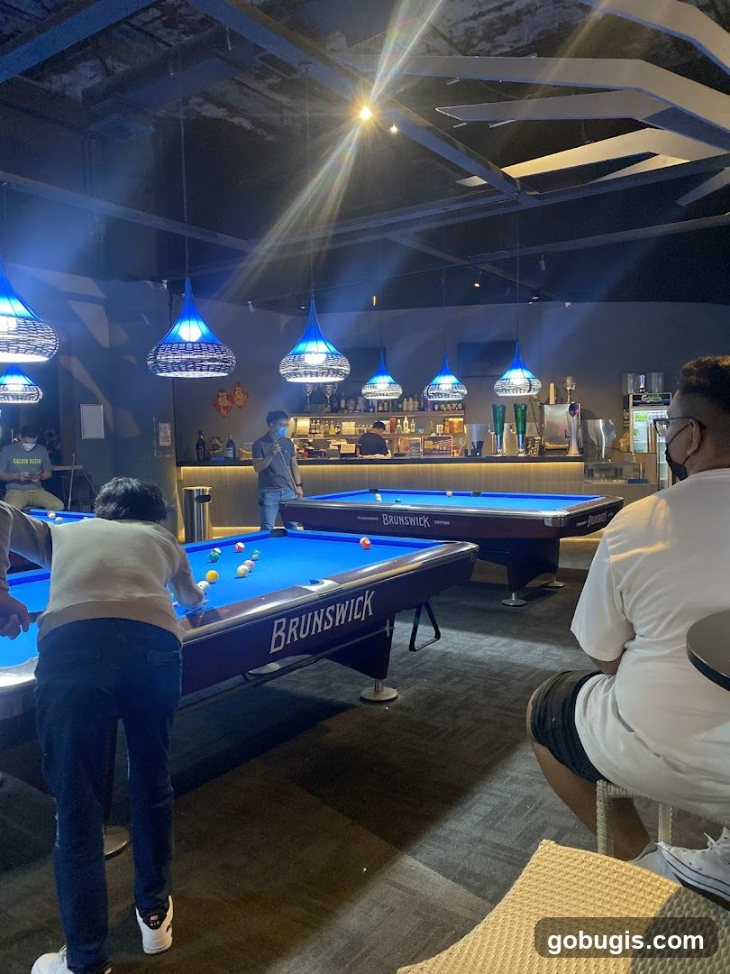 Pool Hall Interior