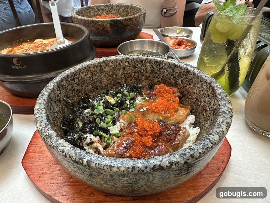 Korean Food Spread