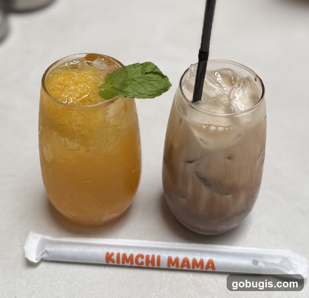 Two Drinks and a Straw Wrapper