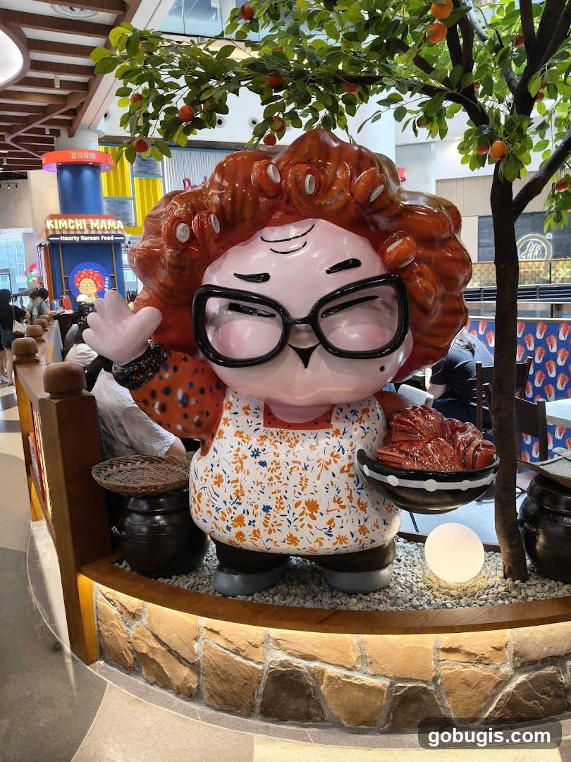 Kimchi Mama Statue