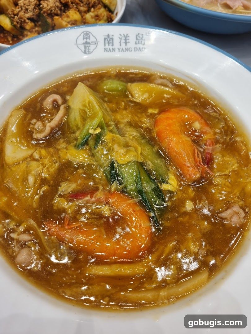 Noodles with Shrimp and Vegetables
