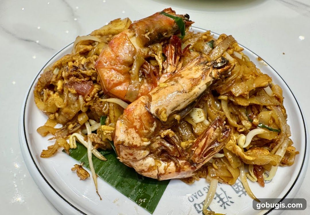 Char Kway Teow with Prawns