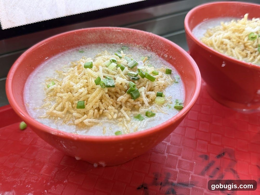 Congee with Toppings