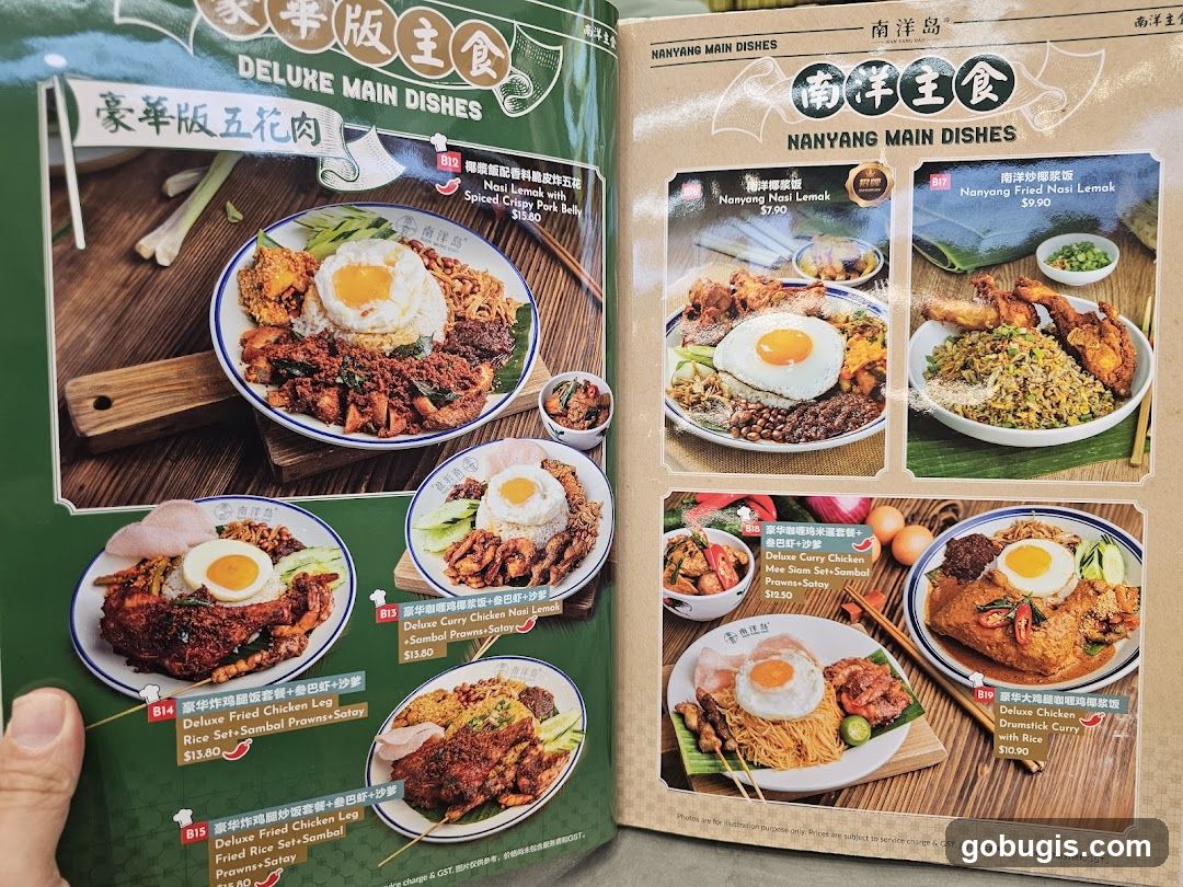 NANYANG MAIN DISHES