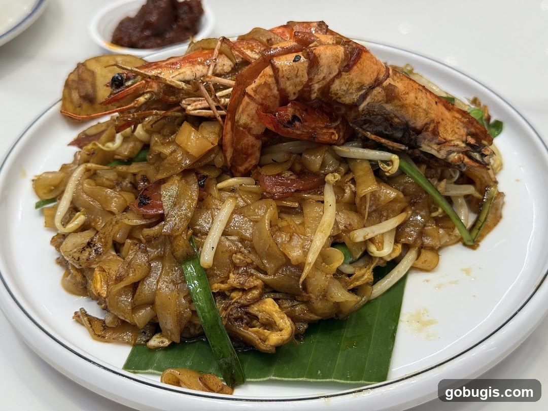Char Kway Teow with Prawns