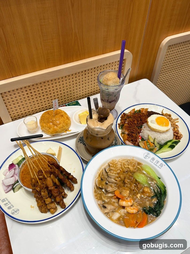 Assortment of Malaysian Dishes