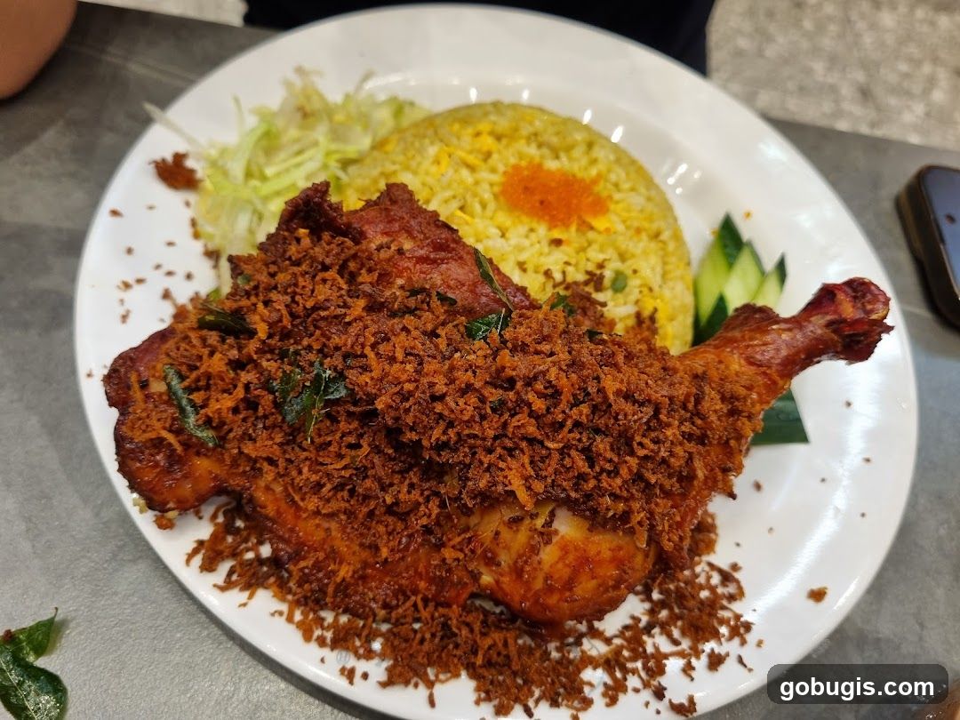 Fried Chicken with Rice