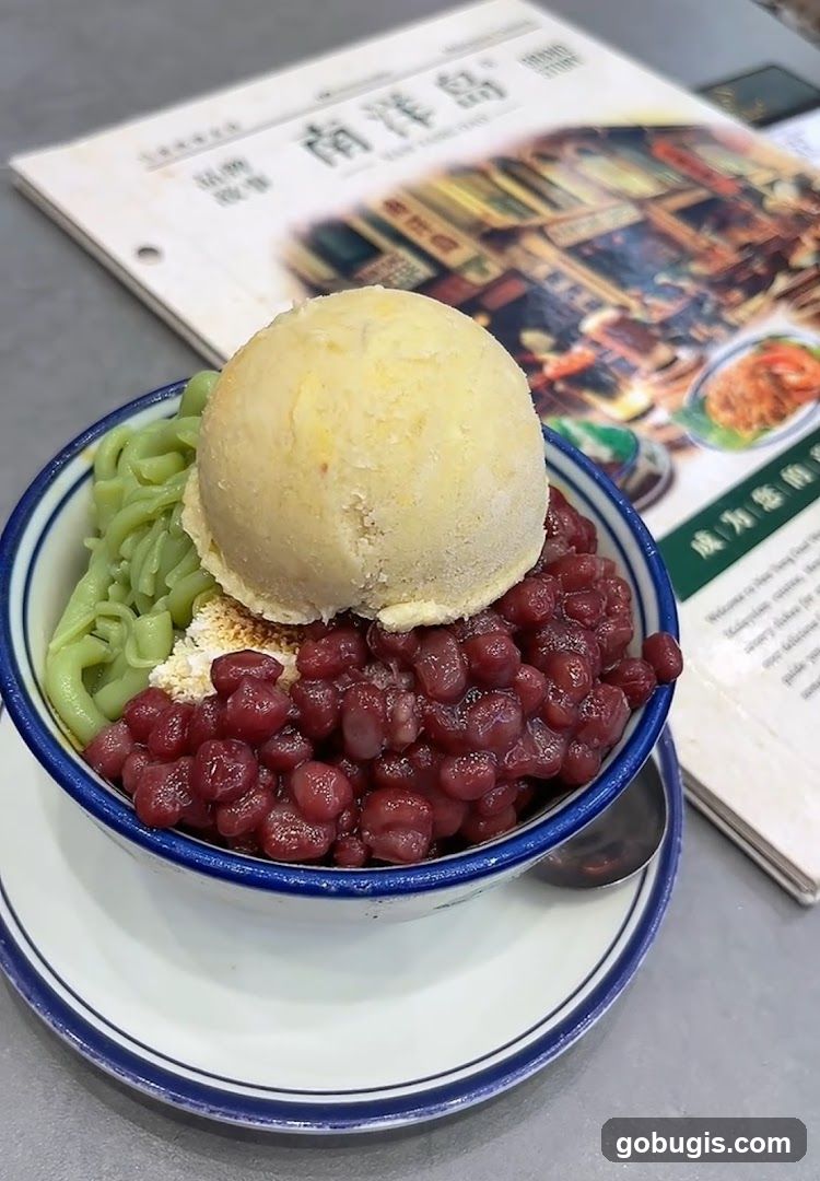 Dessert with Menu