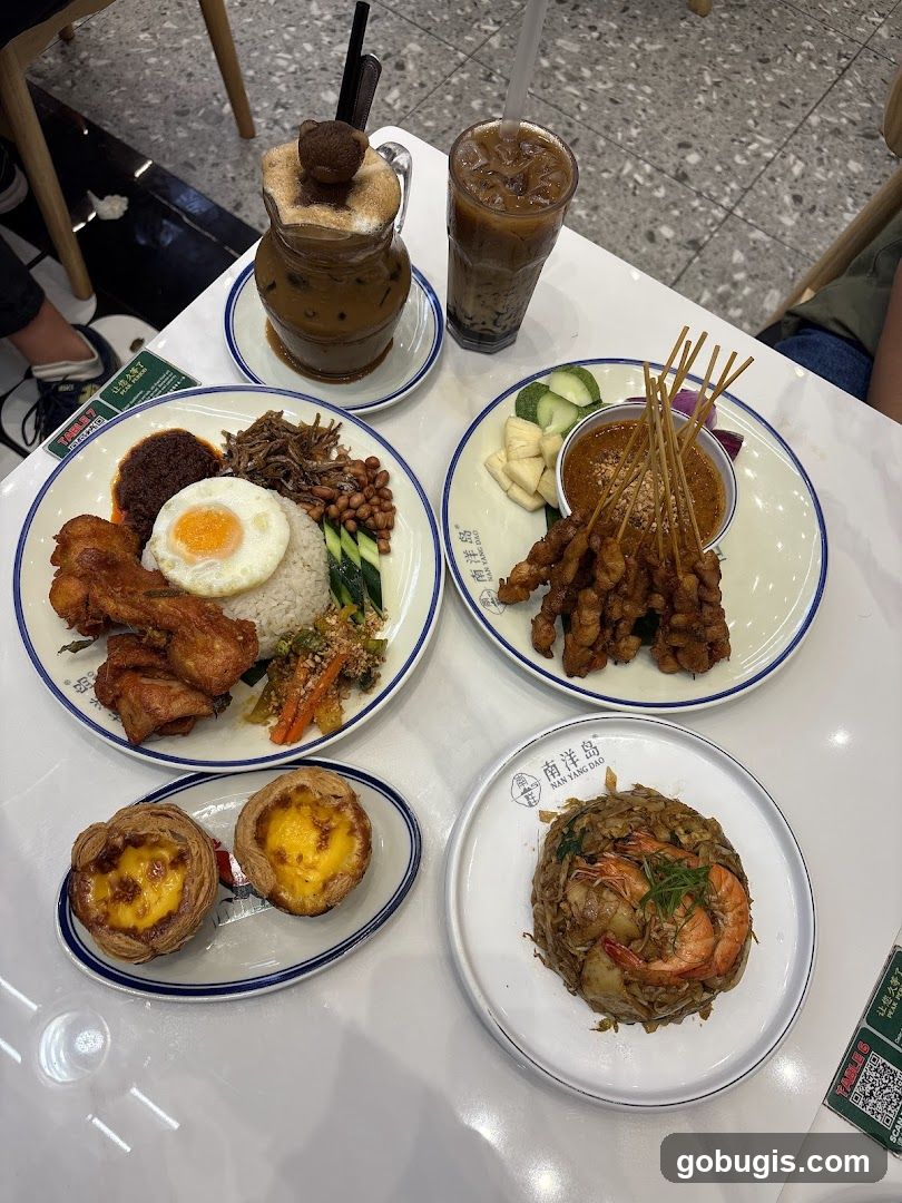 Malaysian Food Spread