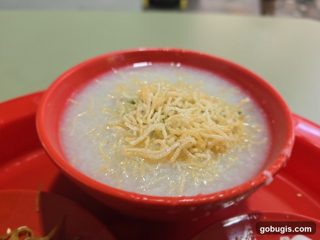 Congee with Crispy Noodles