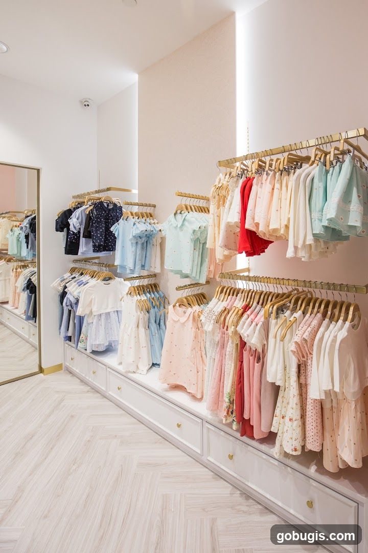 Children's Clothing Store Interior