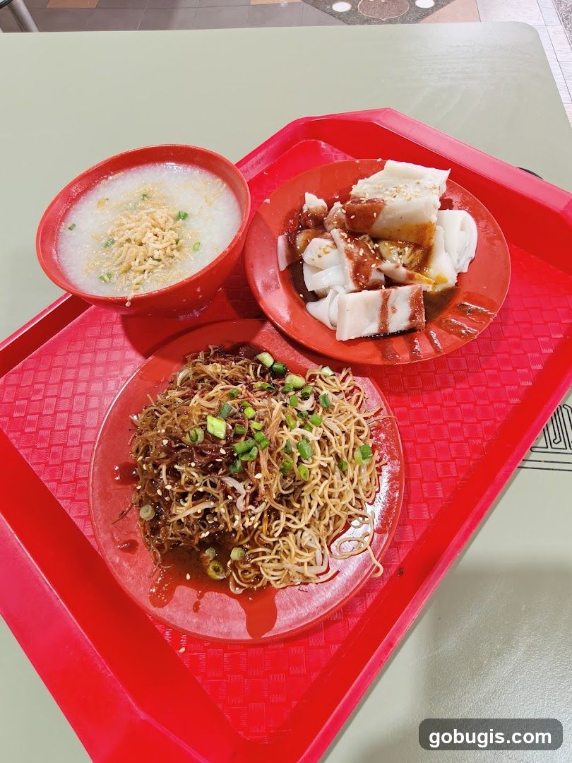 Food on a Tray