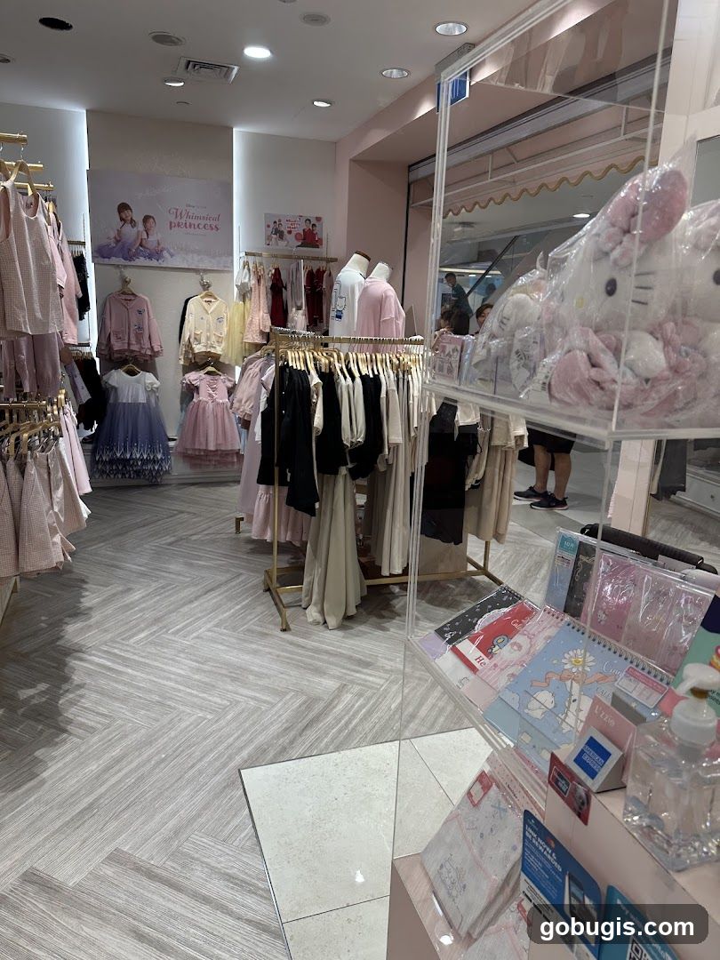 Children's Clothing Store Interior