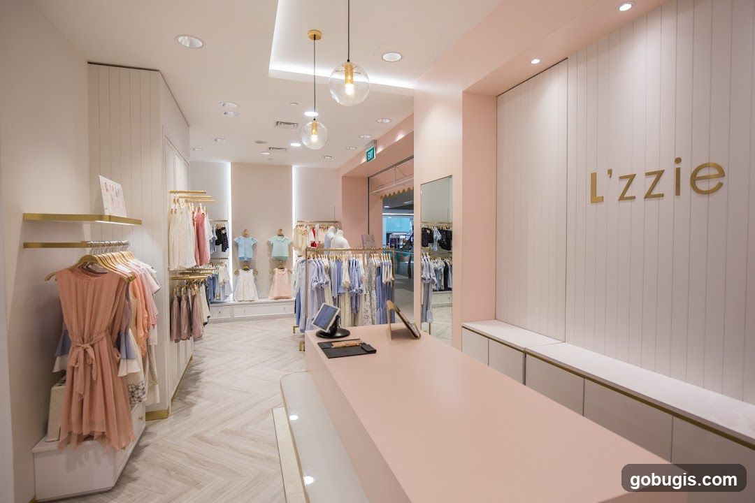 Children's Clothing Store Interior