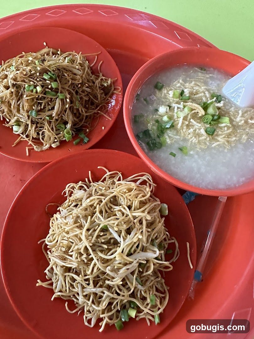 Congee and Noodles
