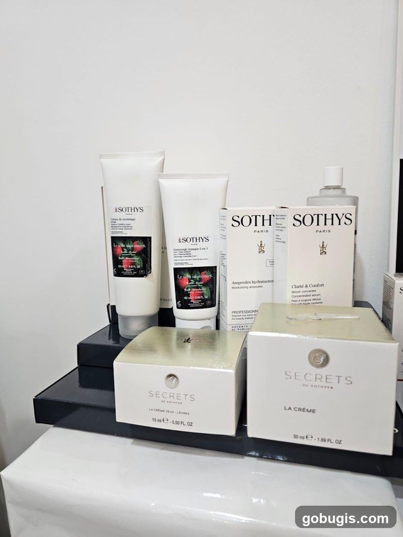 Sothys Skincare Products