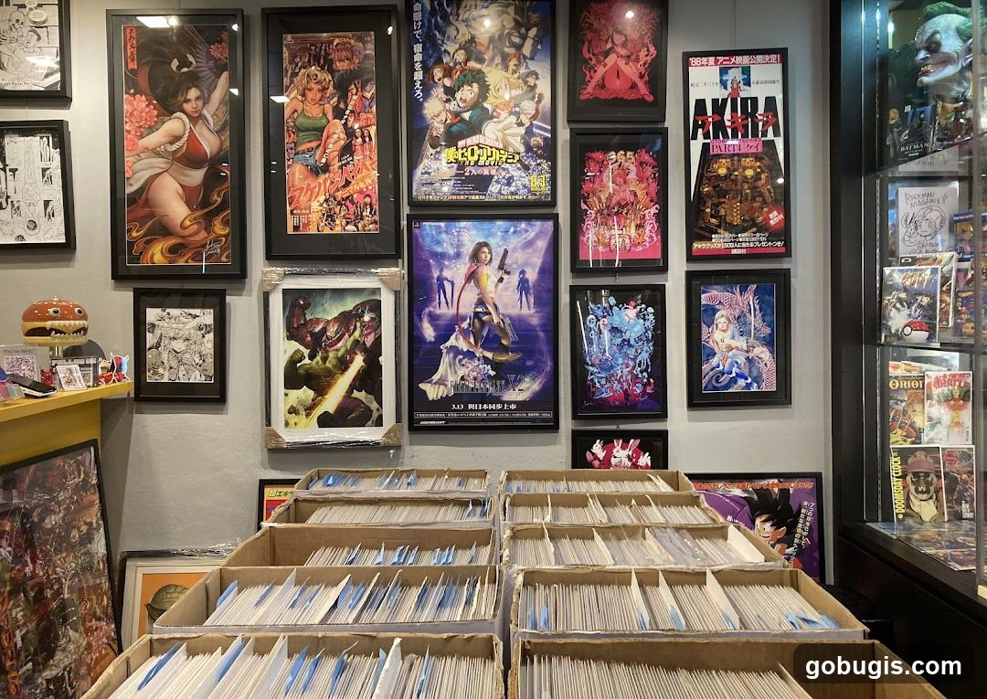 Comic Book Store Display