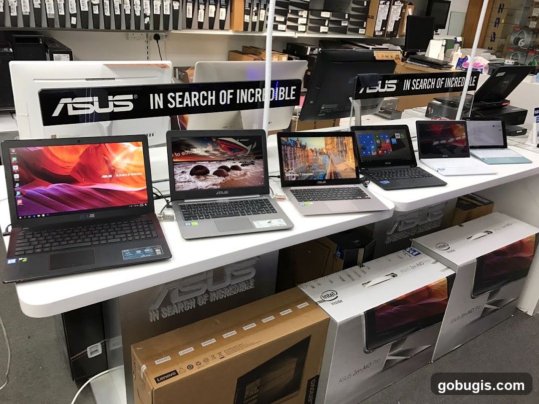 ASUS Laptops and All-in-One PCs