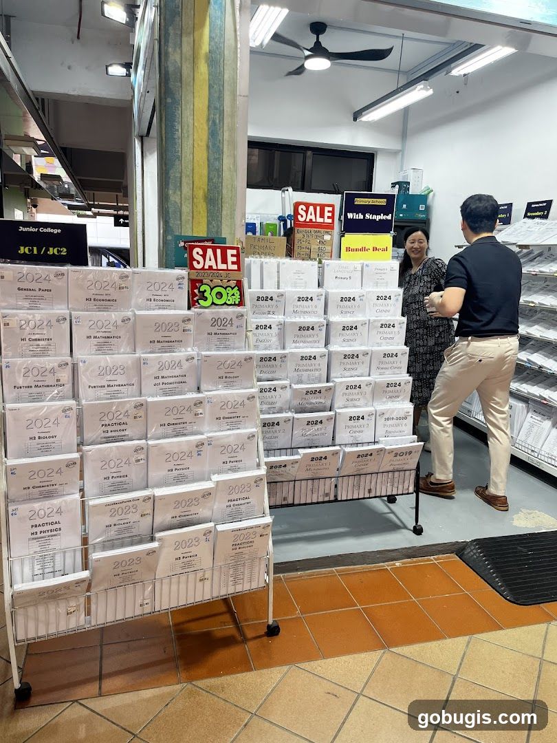 Study materials on sale