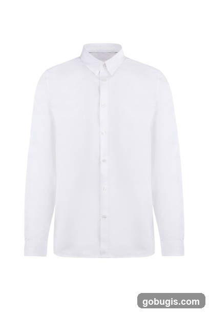 White Button-Down Shirt