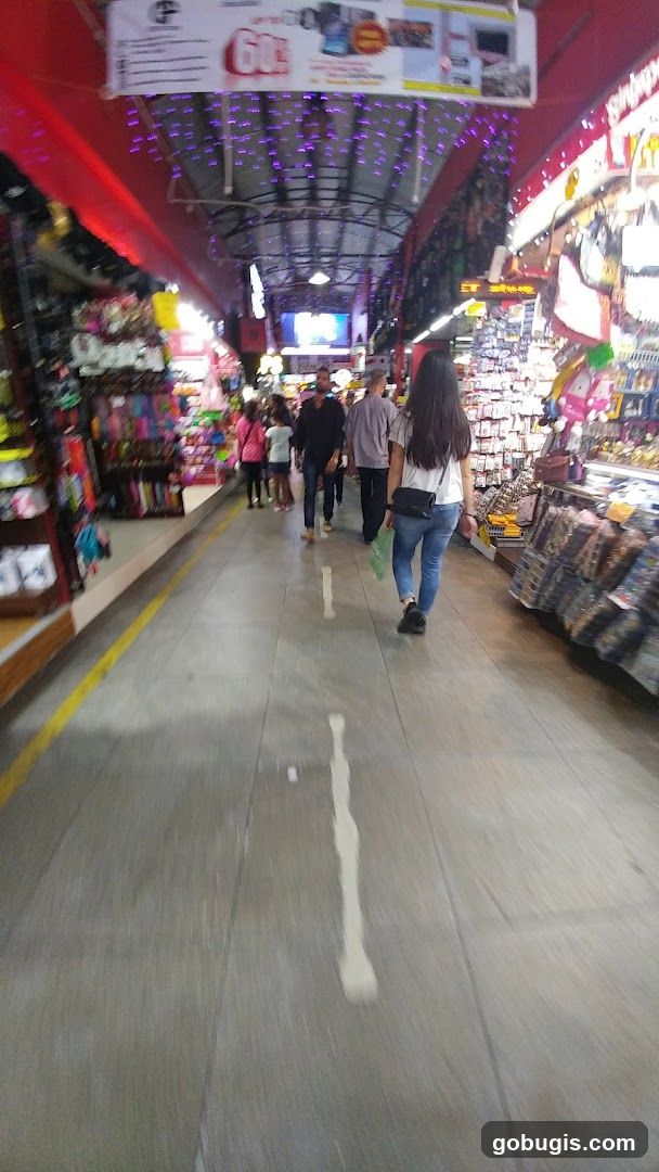 Indoor Market Scene