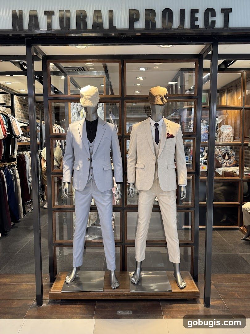 Store Display with Mannequins
