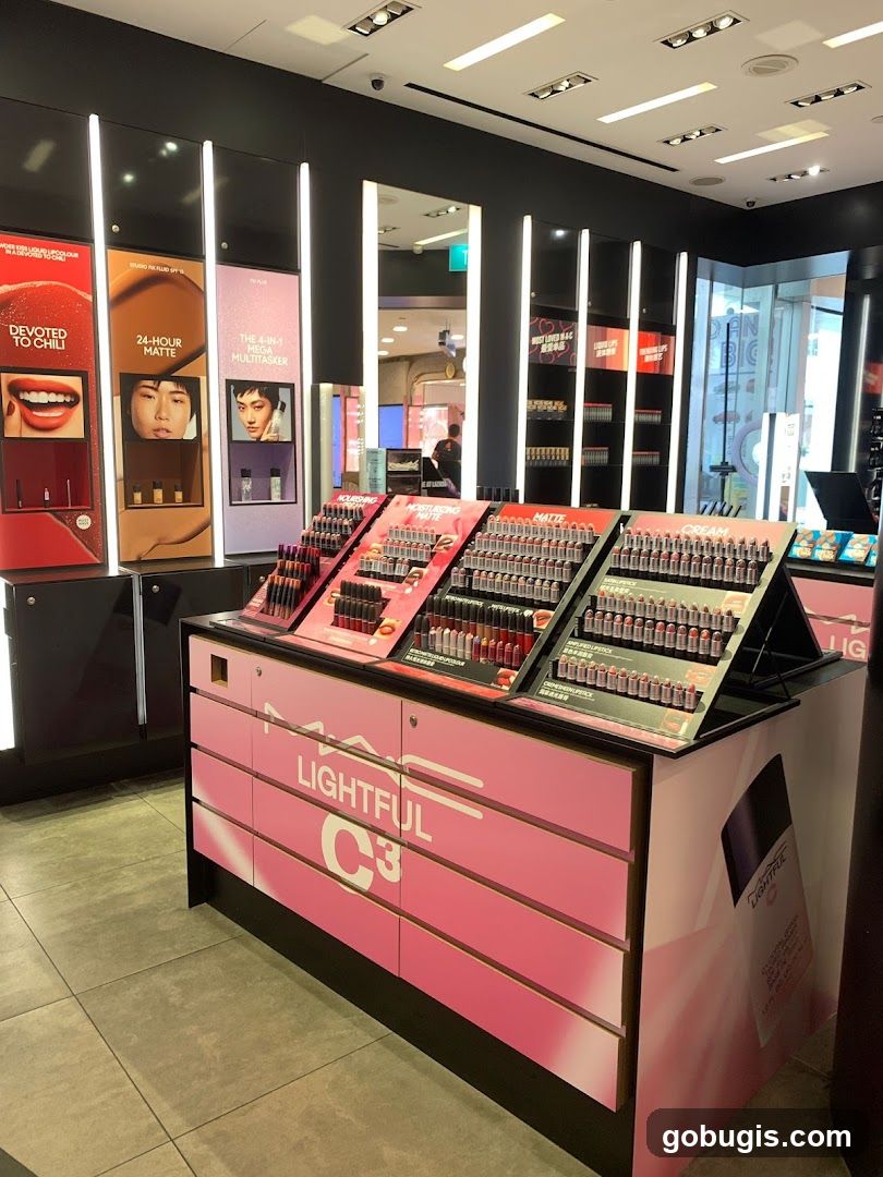 Cosmetics Display