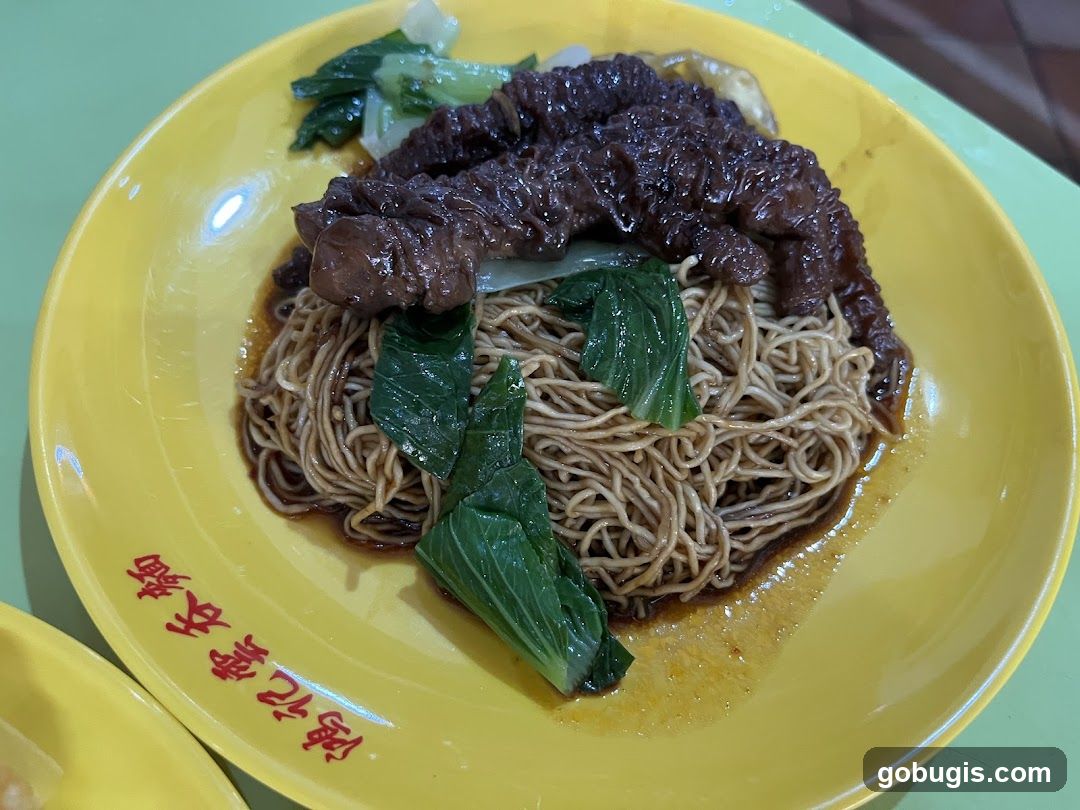 Noodles with Beef and Vegetables