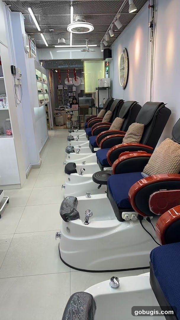Nail Salon Interior