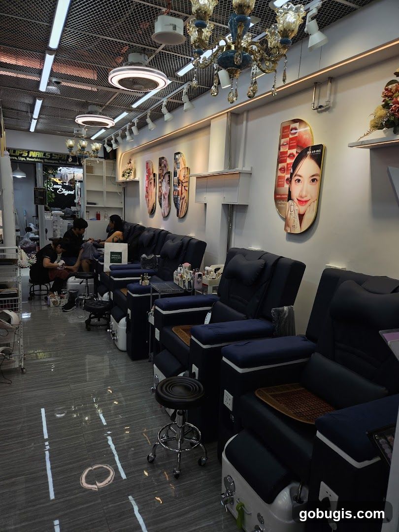 Nail Salon Interior