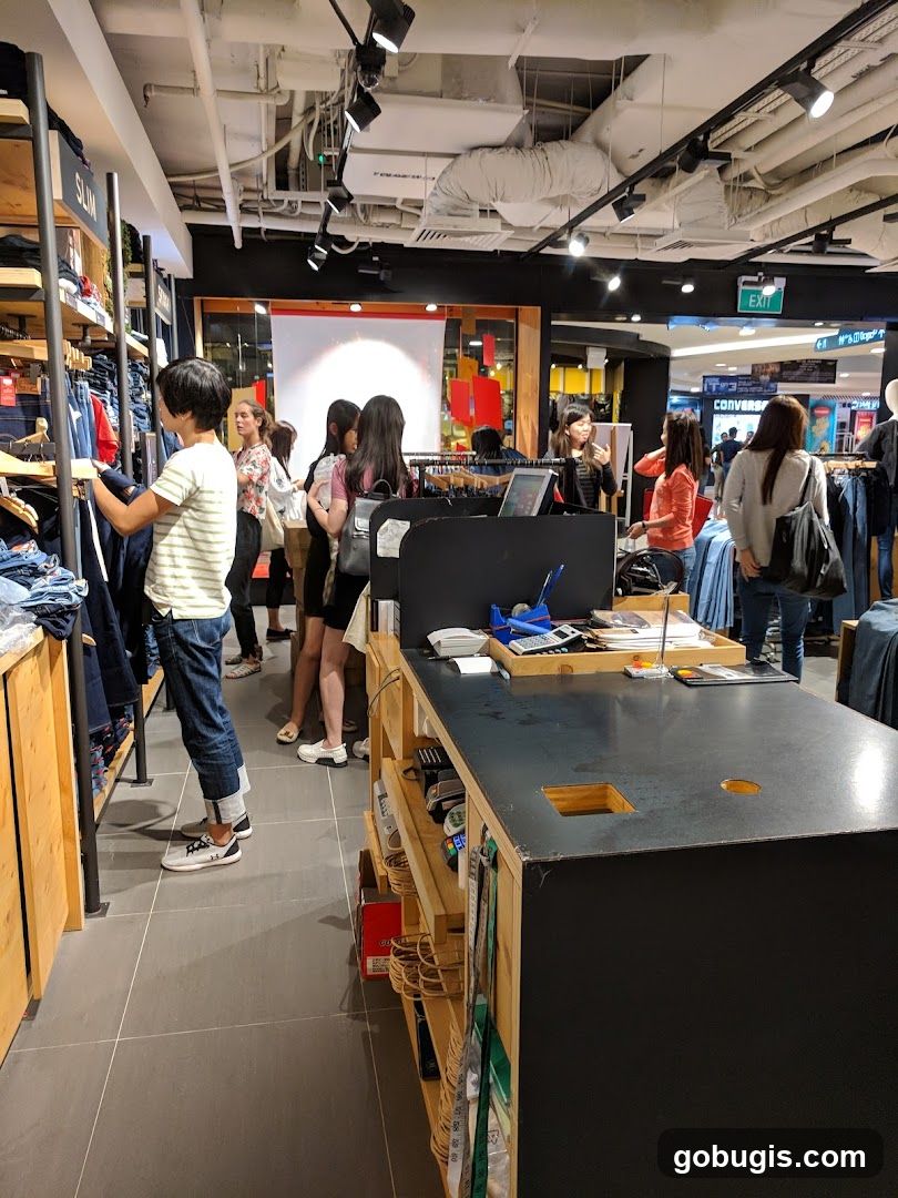 Clothing Store Interior