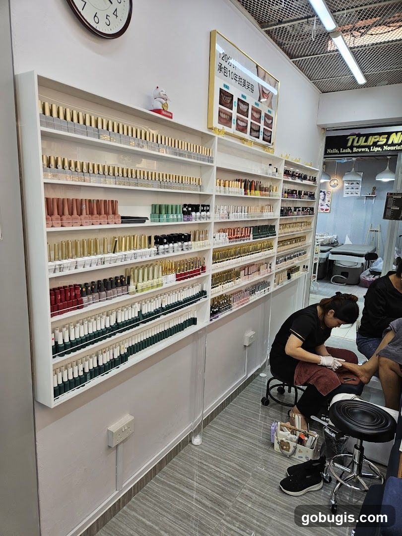 Nail Salon Interior
