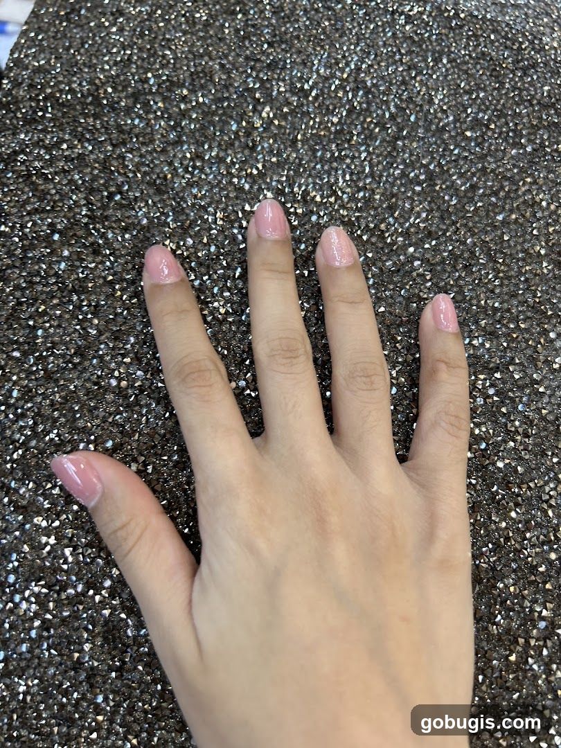 Pink Gel Nails
