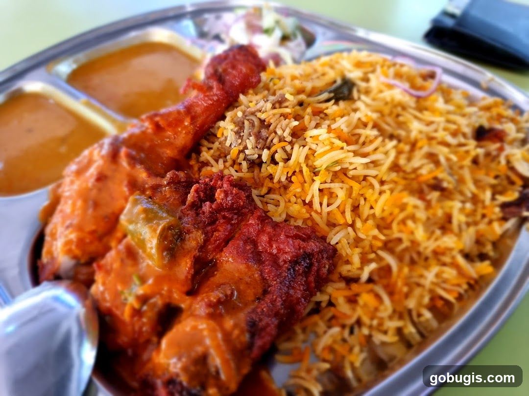 Chicken Biryani Platter