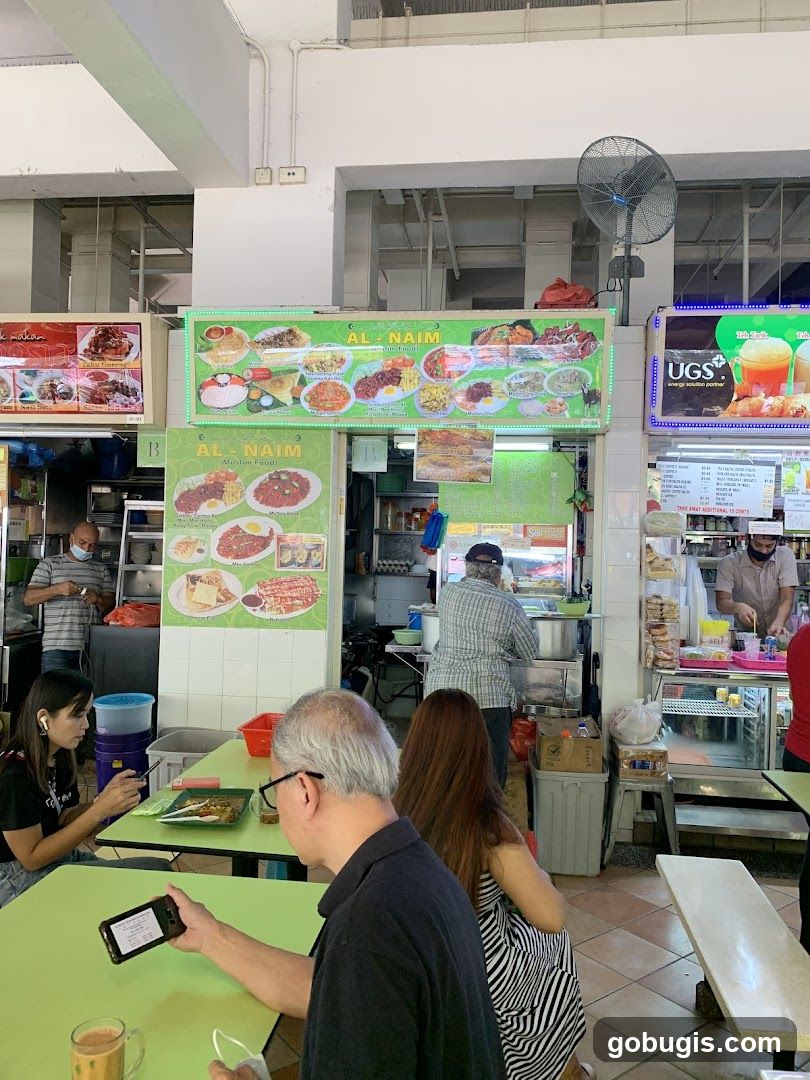 Food Stall with Menu Displays