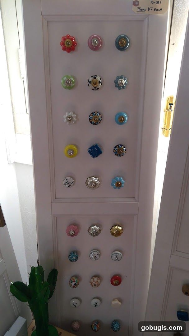 Decorative Knobs Display