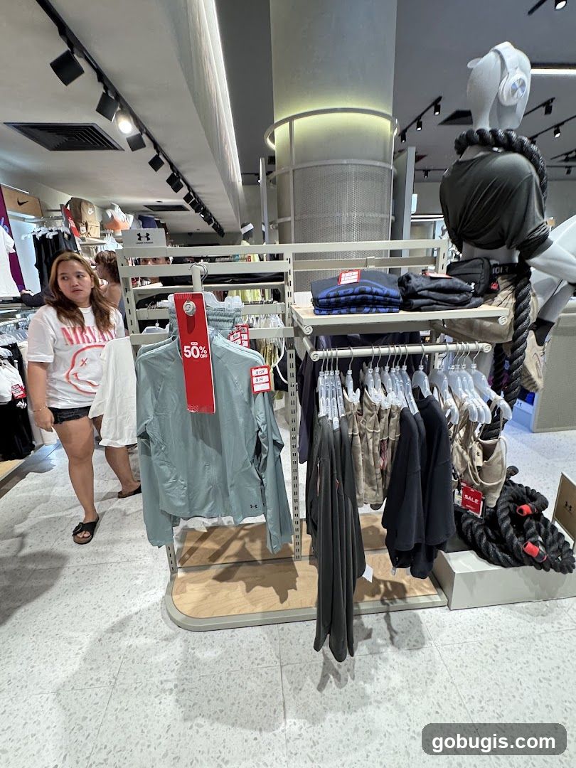 Athletic Apparel Store Interior