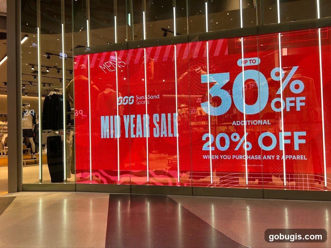 Mid Year Sale Advertisement